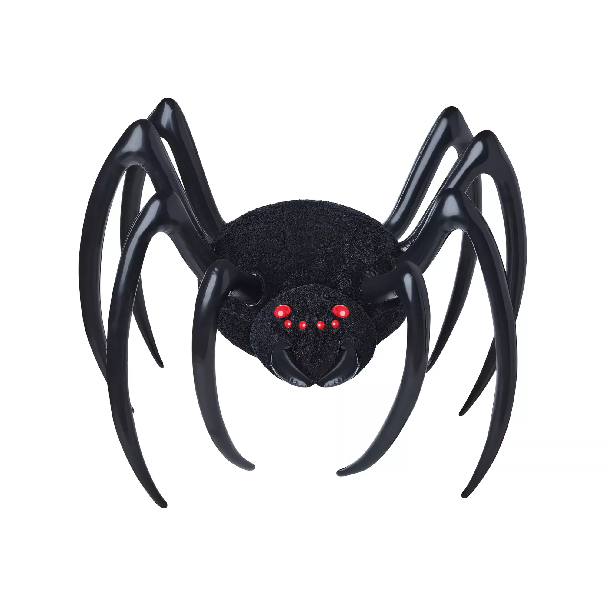 4 Ft Hanging Inflatable Furry Spider at Spirit Halloween