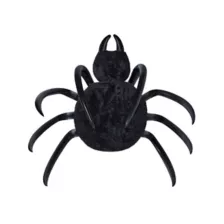 4 Ft Hanging Inflatable Furry Spider at Spirit Halloween
