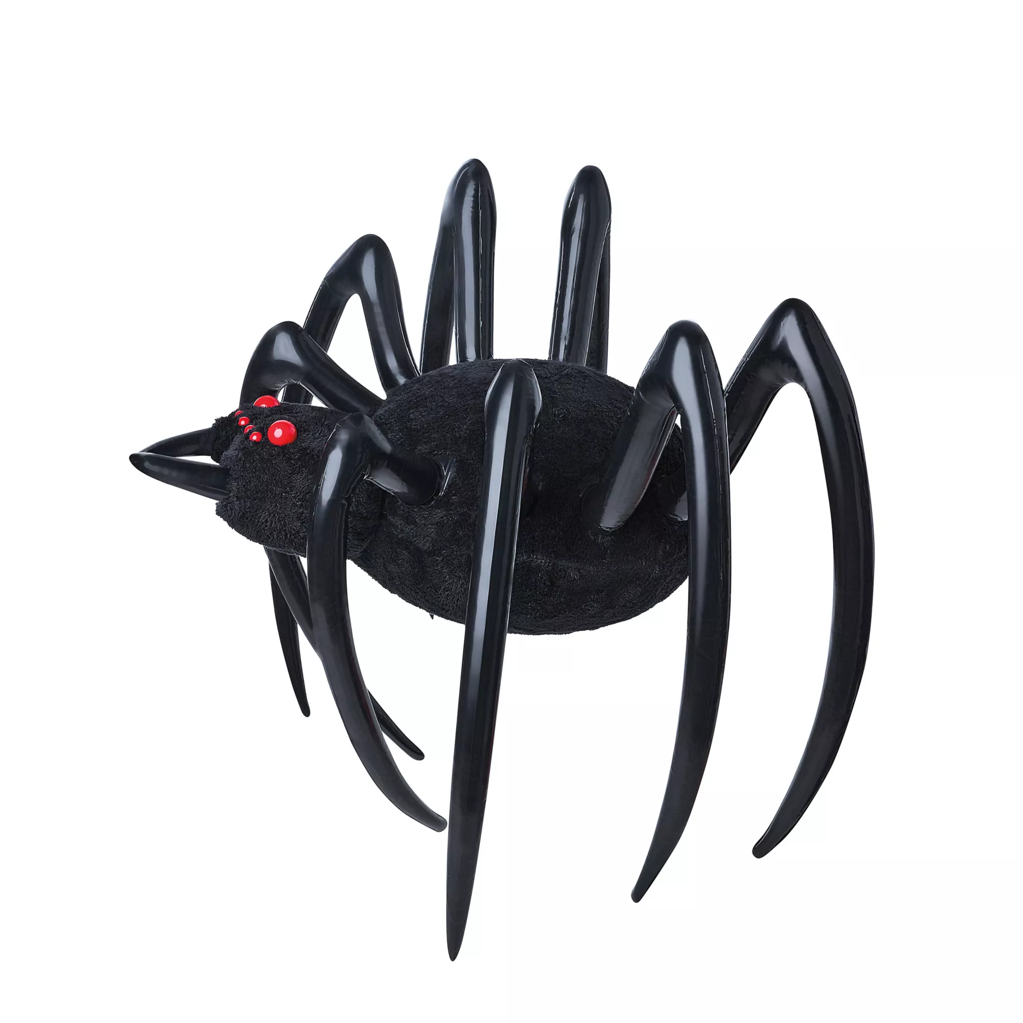 4 Ft Hanging Inflatable Furry Spider at Spirit Halloween