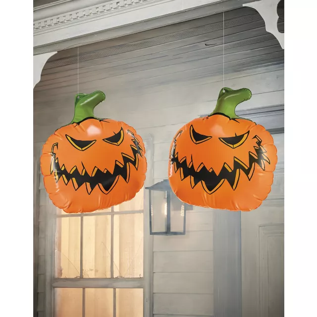 Inflatable Pumpkin Set - 2 Pack at Spirit Halloween
