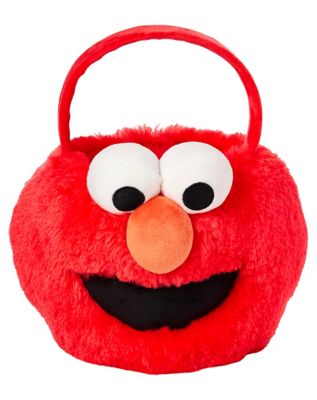 Elmo Plush Treat Bucket - Spirithalloween.com