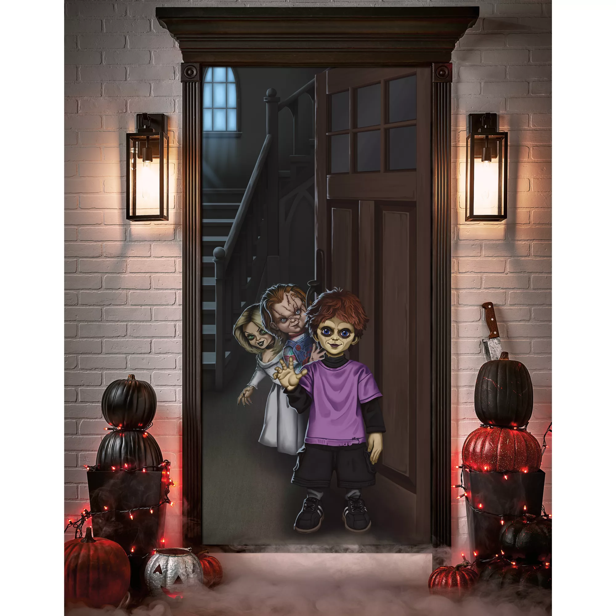 Chucky Family Door Cover at Spencer's