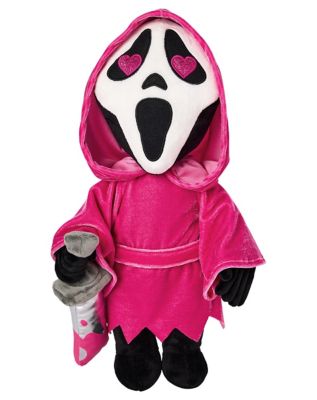 Ghost Face Heart Eyes Plush - Spirithalloween.com