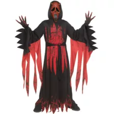 Kids Ghost Face Aged Devil Costume at Spencer's