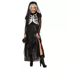 Adult Skeleton Bride Costume at Spirit Halloween