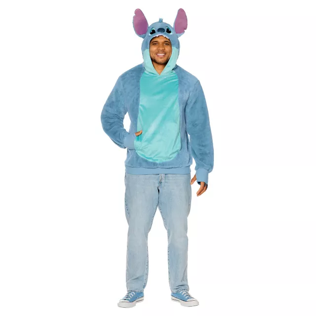 Adult Stitch Hoodie Costume - Lilo & Stitch at Spirit Halloween