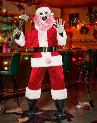 6 Ft 3 In Art the Clown Santa Claus Animatronic – Terrifier 3