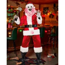 6 Ft 3 In Art the Clown Santa Claus Animatronic – Terrifier 3 at Spirit Halloween