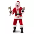 6 Ft 3 In Art the Clown Santa Claus Animatronic – Terrifier 3 at Spirit Halloween