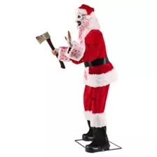 6 Ft 3 In Art the Clown Santa Claus Animatronic – Terrifier 3 at Spirit Halloween