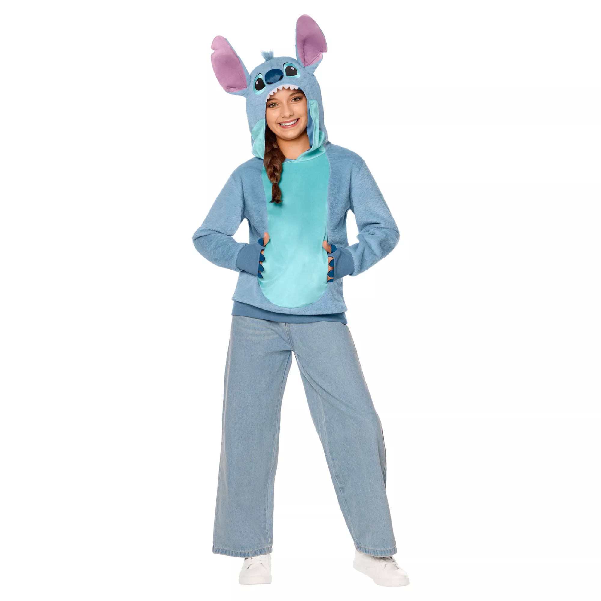 Kids Stitch Hoodie Costume - Lilo & Stitch at Spirit Halloween