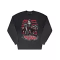 Ghost Face Ombre Crewneck Sweatshirt at Spirit Halloween