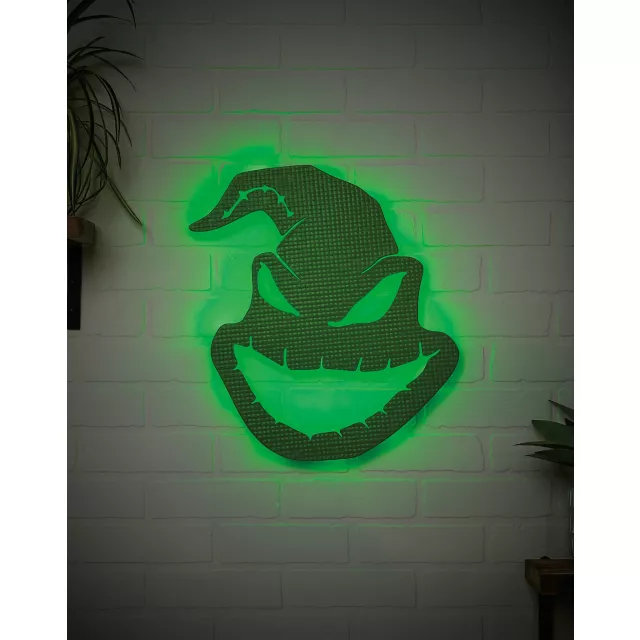 Oogie Boogie LED Light-Up Sign - The Nightmare Before Christmas at Spirit Halloween