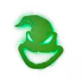 Oogie Boogie LED Light-Up Sign - The Nightmare Before Christmas at Spirit Halloween