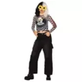 Adult Art the Clown Checkered Mesh Top - Terrifier at Spirit Halloween