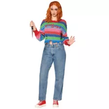 Adult Ripped Chucky Sweater at Spirit Halloween