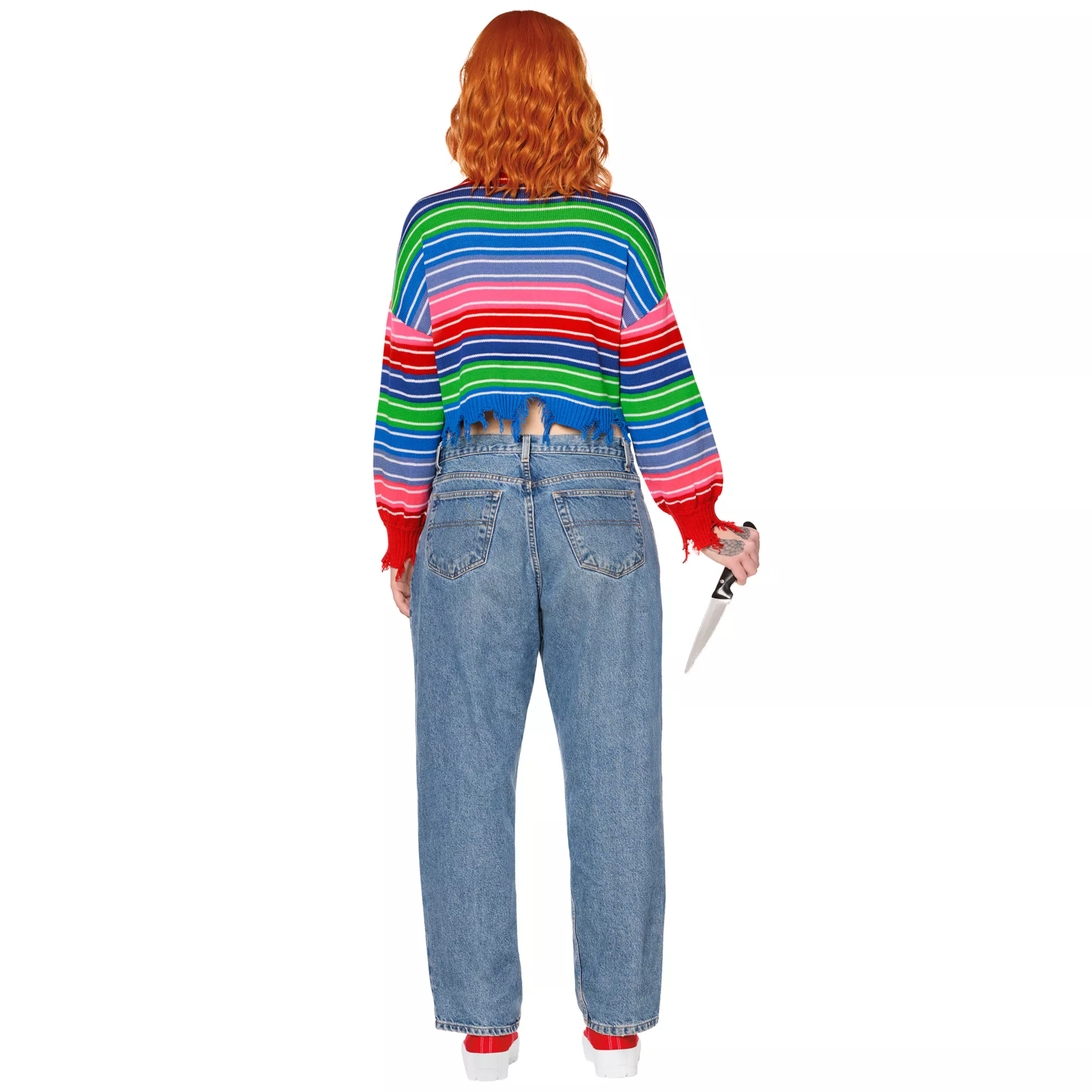 Adult Ripped Chucky Sweater at Spirit Halloween