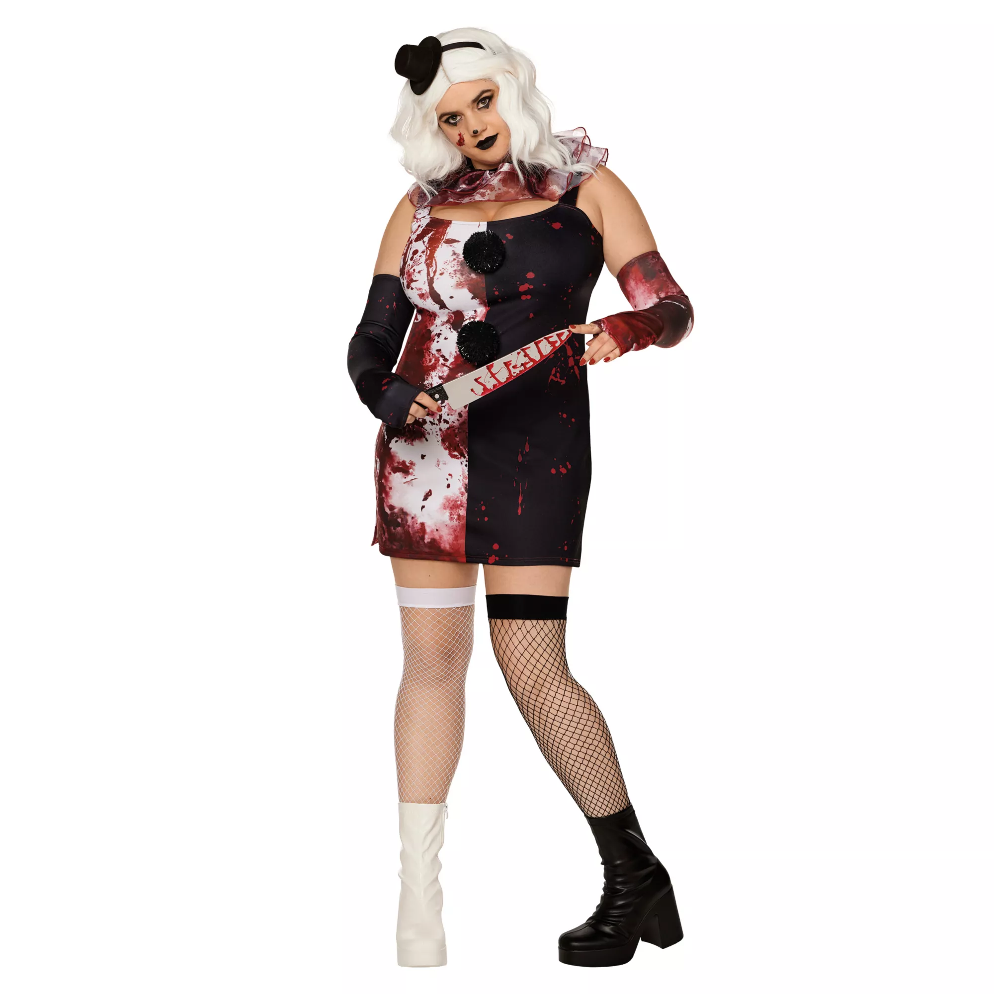 Adult Bloody Art the Clown Costume - Terrifier at Spencer's