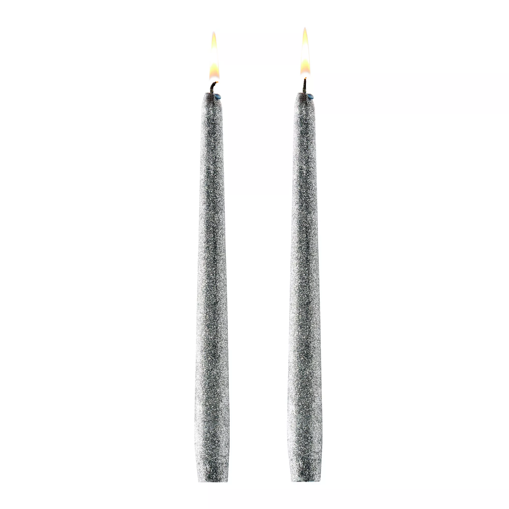 Enchant Black Glitter Drip Candles - 2 Pack at Spirit Halloween