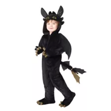 Toddler Toothless Jumpsuit Costume - How to Train Your Dragon at Spirit Halloween