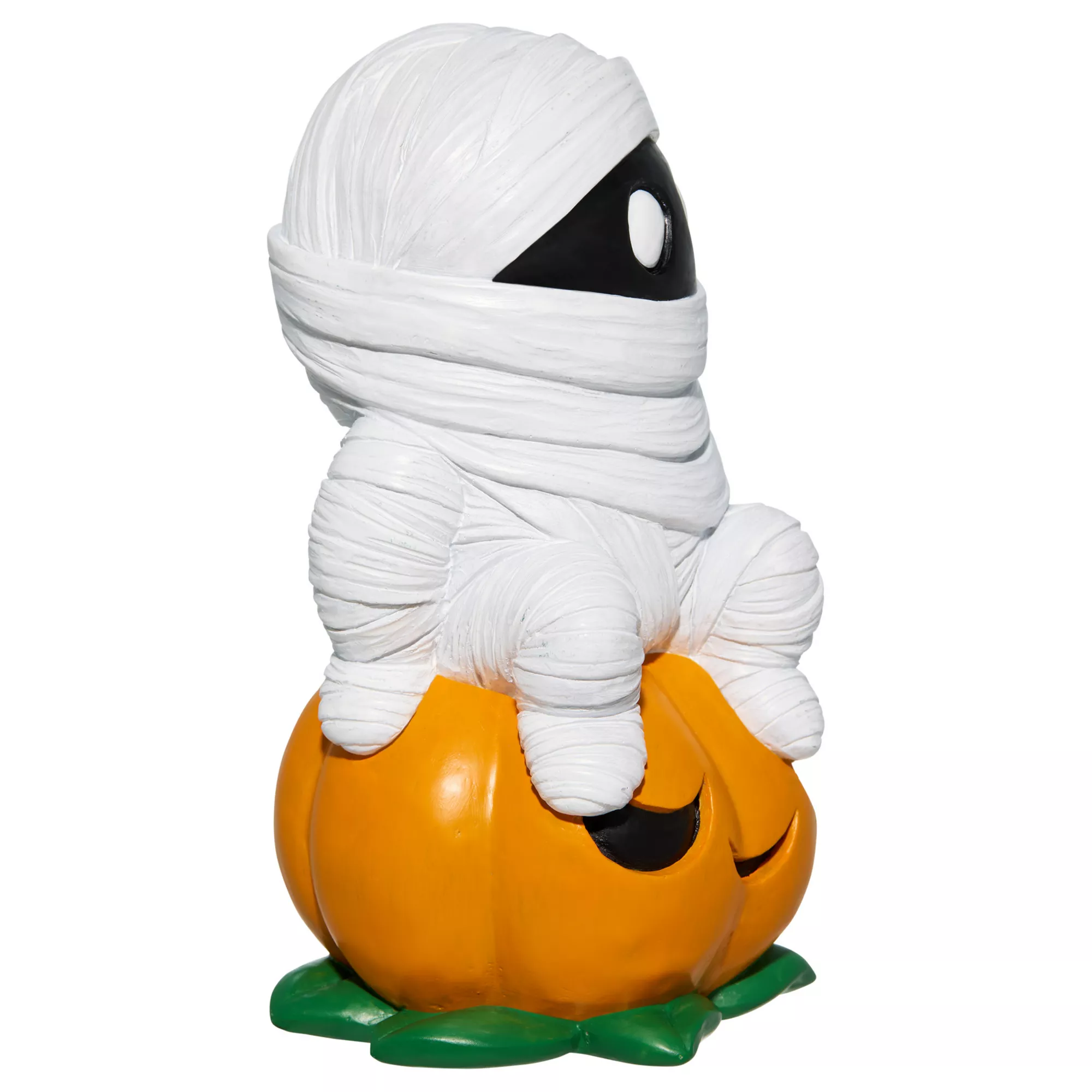 Pumpkin Mummy Tabletop Statue at Spirit Halloween