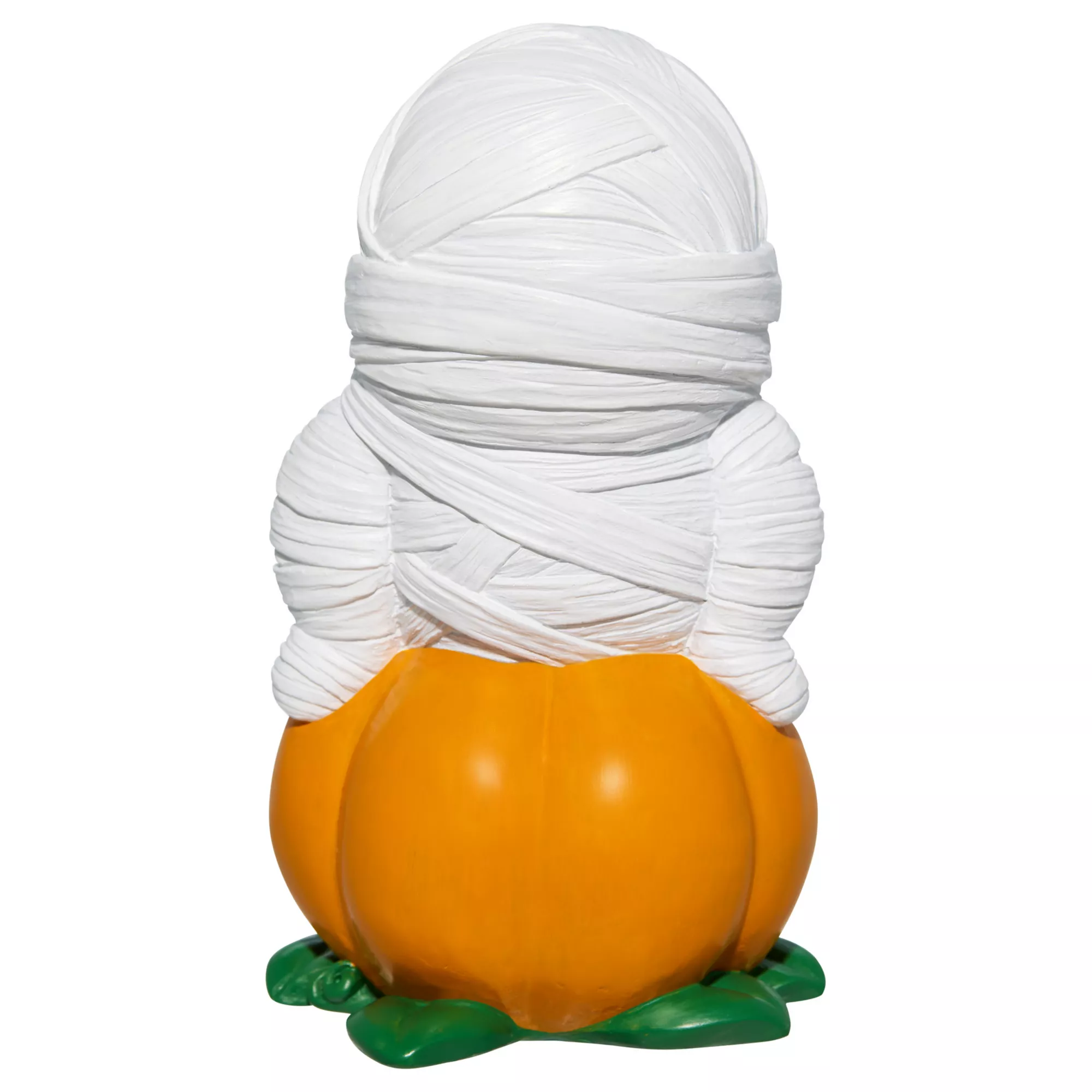 Pumpkin Mummy Tabletop Statue at Spirit Halloween