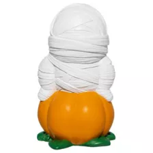 Pumpkin Mummy Tabletop Statue at Spirit Halloween