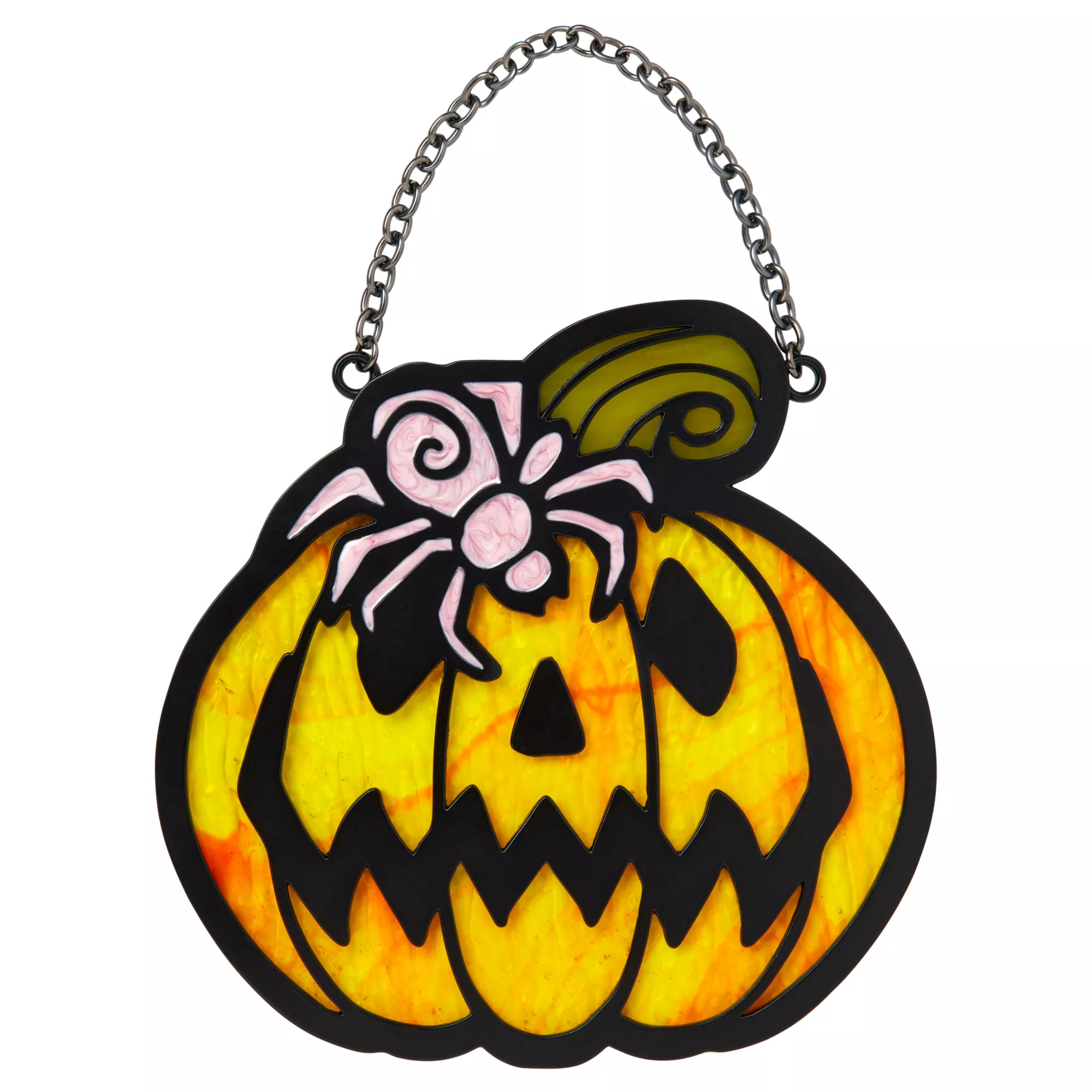 Pumpkin Spider Suncatcher at Spencer's