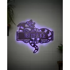 Beetlejuice Sandworm LED Light-Up Sign at Spirit Halloween