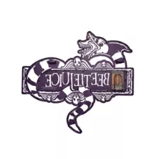 Beetlejuice Sandworm LED Light-Up Sign at Spirit Halloween