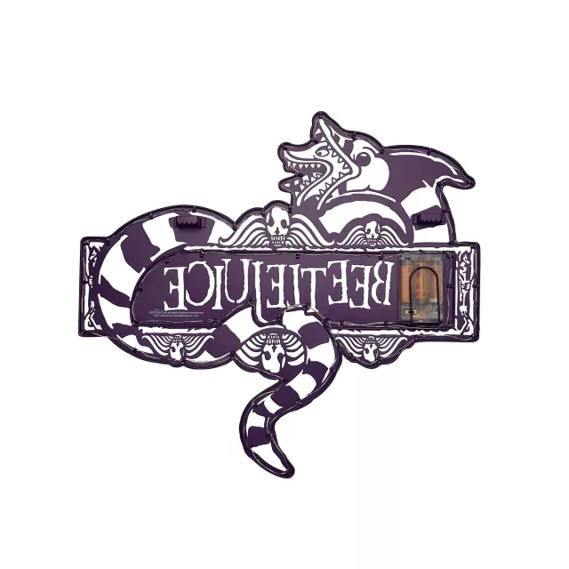 Beetlejuice Sandworm LED Light-Up Sign at Spirit Halloween