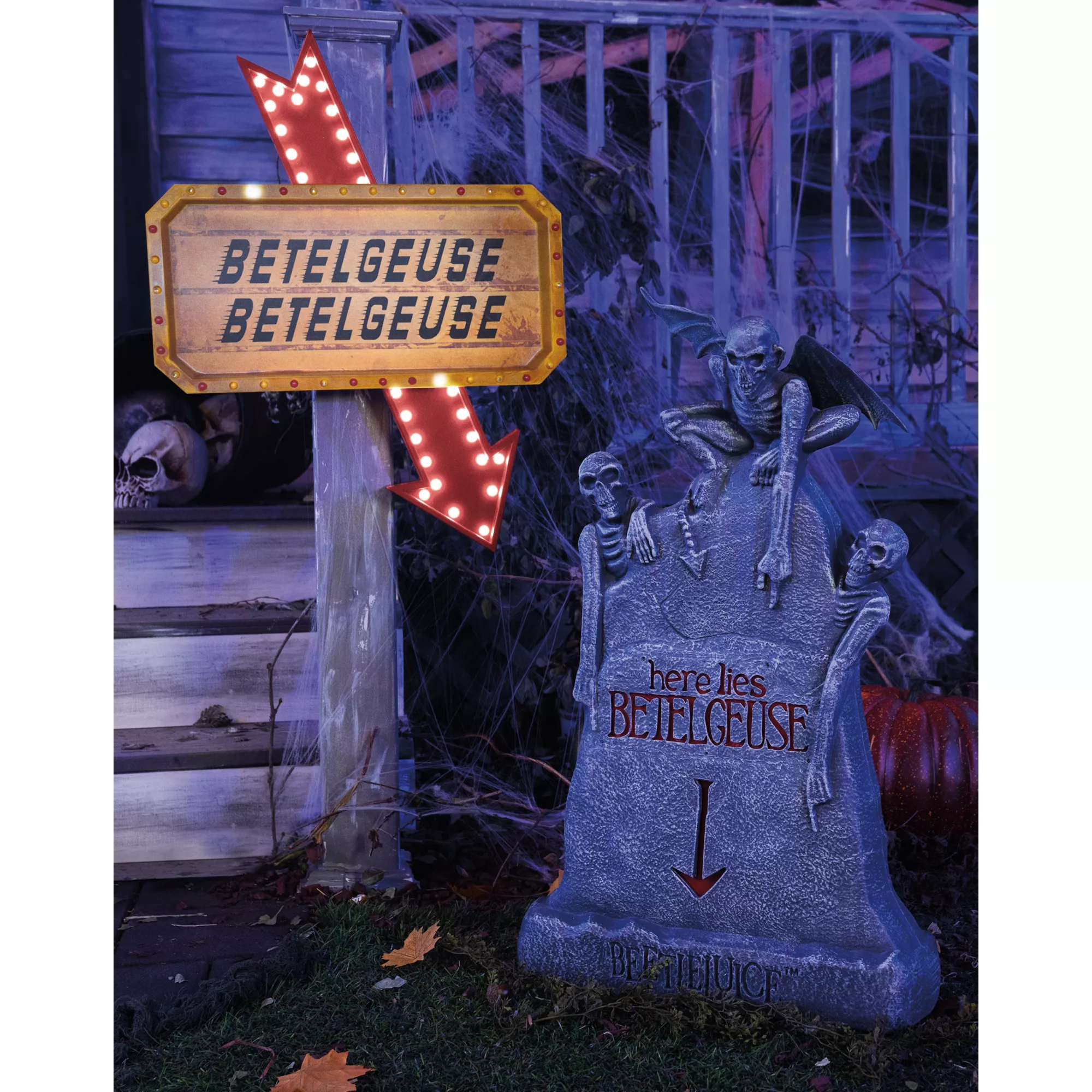 Beetlejuice -  Marquee Sign at Spencer's