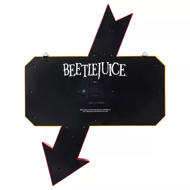Beetlejuice Marquee Sign at Spirit Halloween