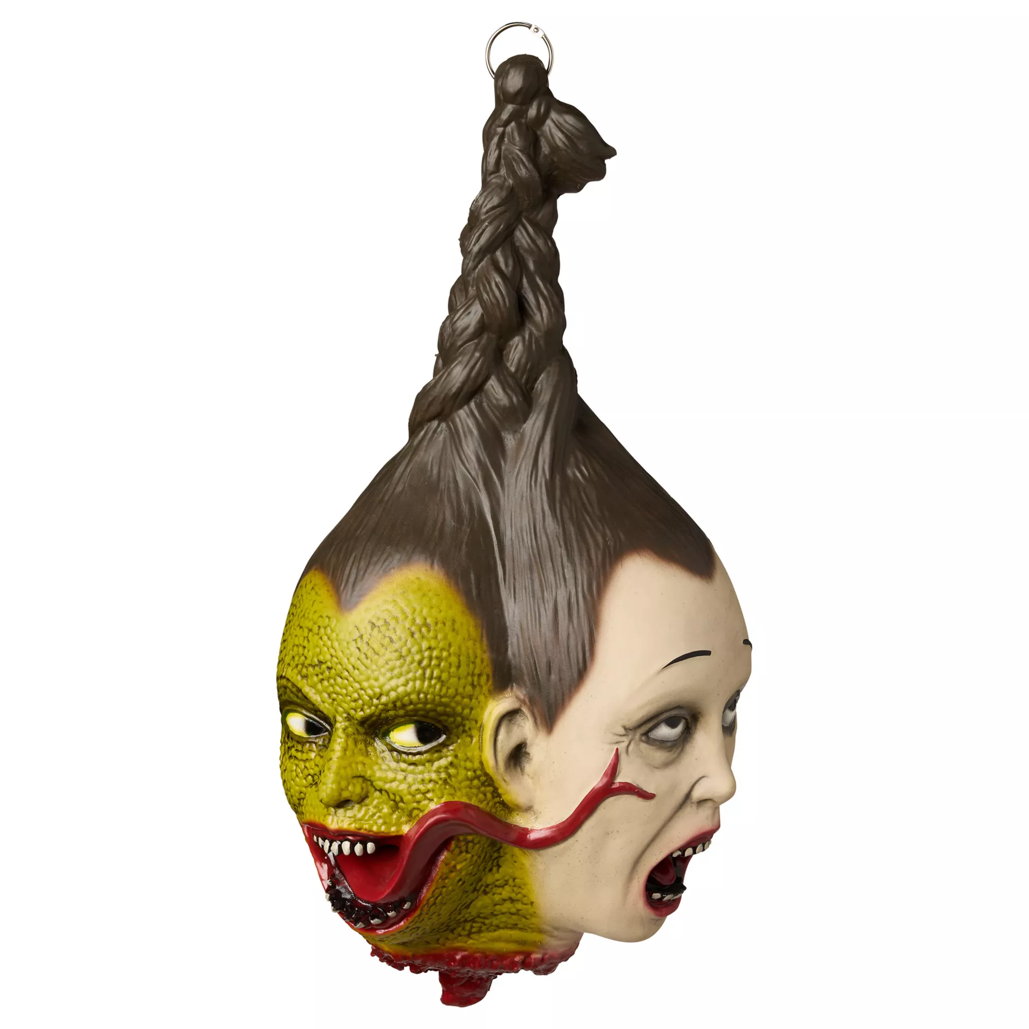 Two - Headed Snake Woman Hanging Prop at Spencer's