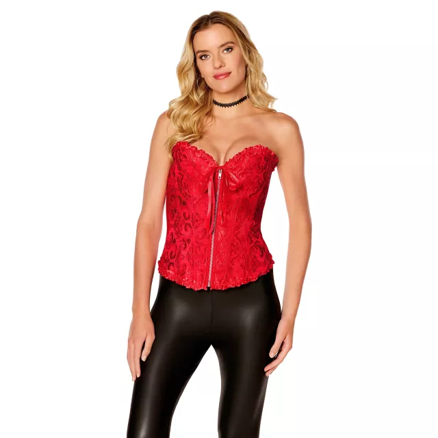 red corset dress costume Adult Lace Royal SIZE:4-5 style_multiway Boden Women's Heidi Ruched up front for customizable