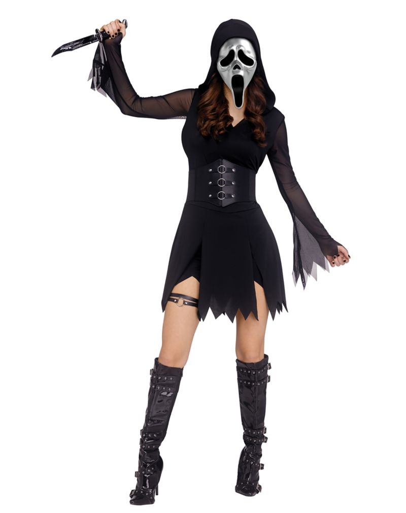 Gothic Ghost Face Dress