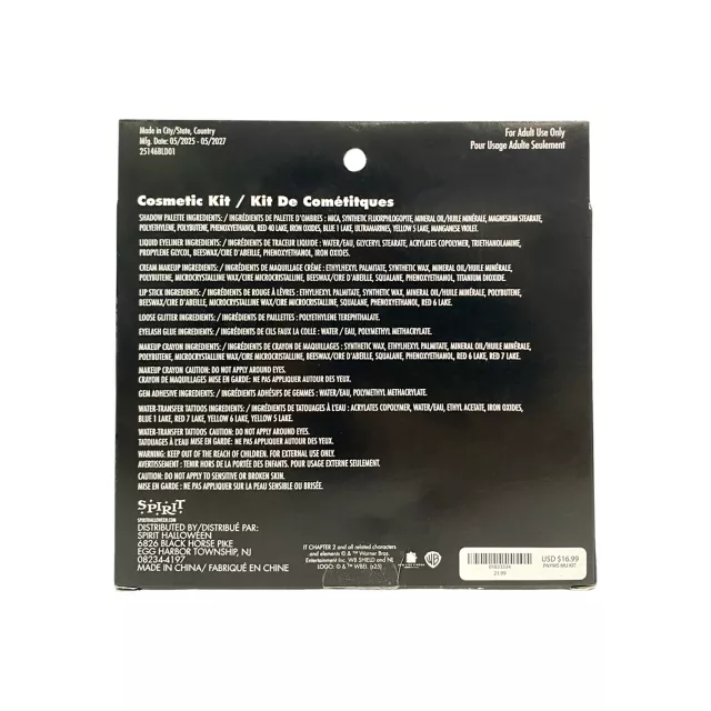 Pennywise Makeup Kit - It at Spirit Halloween