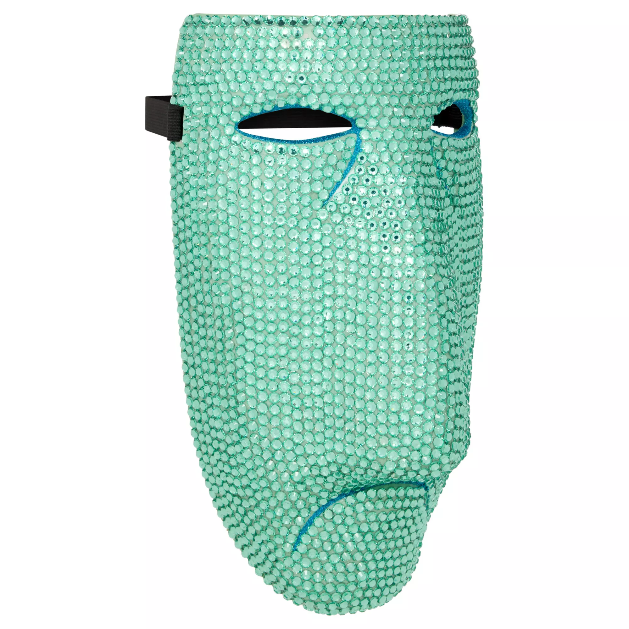 Bling Shock Green Rhinestone Half Mask -  The Nightmare Before Christmas at Spencer's