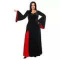 Adult Morticia Addams Dress Costume -  Wednesday at Spencer's