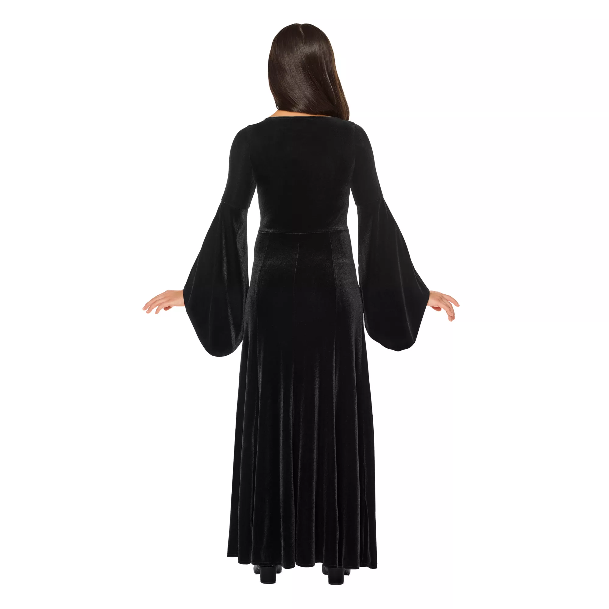 Kids Morticia Addams Dress Costume - Wednesday at Spirit Halloween