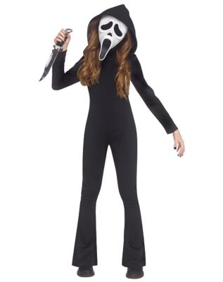 Kids Ghost Face Jumpsuit Costume - Spirithalloween.com