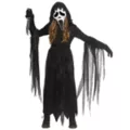 Kids Ghost Face Tattered Costume at Spencer's