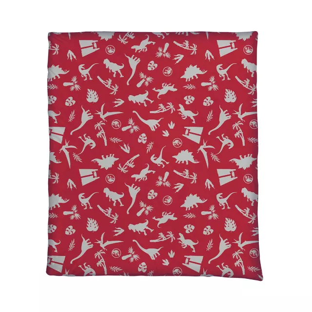 Jurassic World Reversible Fleece Blanket at Spirit Halloween