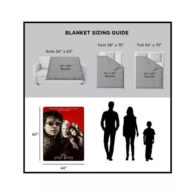 The Lost Boys Fleece Blanket at Spirit Halloween