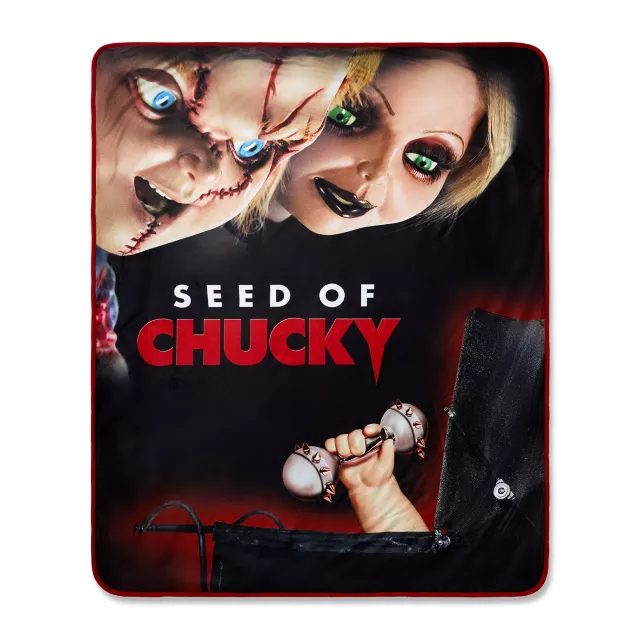 Seed of Chucky Fleece Blanket - Chucky - Spirithalloween.com