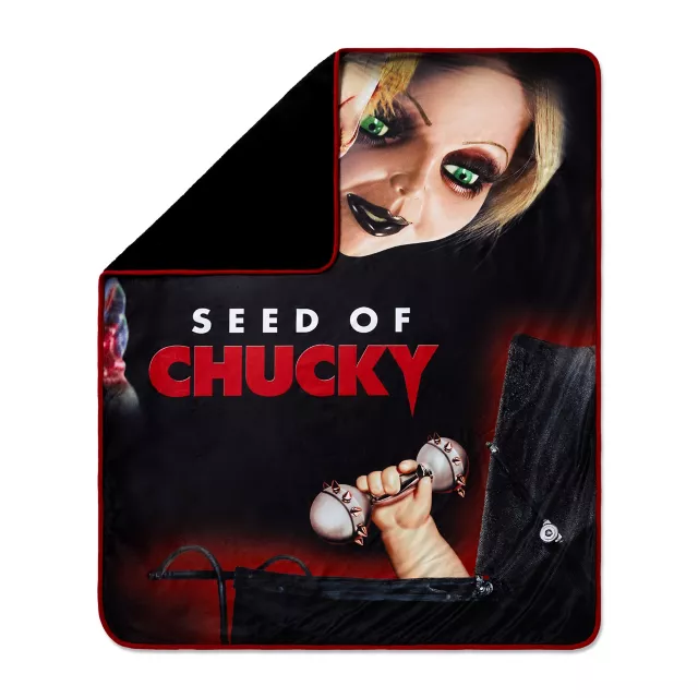 Seed of Chucky Fleece Blanket - Chucky - Spirithalloween.com