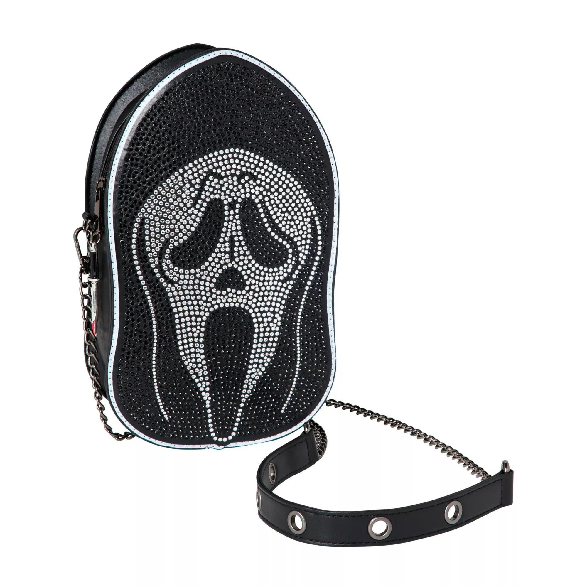 Ghost Face -  Bling Crossbody Bag at Spencer's