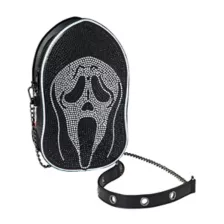 Ghost Face -  Bling Crossbody Bag at Spencer's