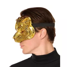 Squid Game VIP 4 Half Face Mask at Spirit Halloween
