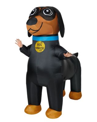 Adult Wiener Dog Inflatable Costume